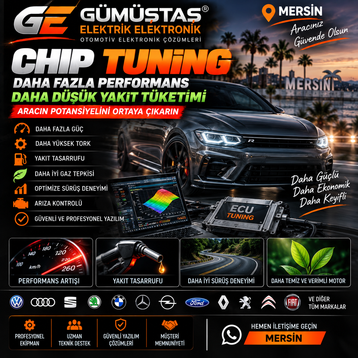 Mersin’de Chip Tuning ile Yakıt Tasarrufu