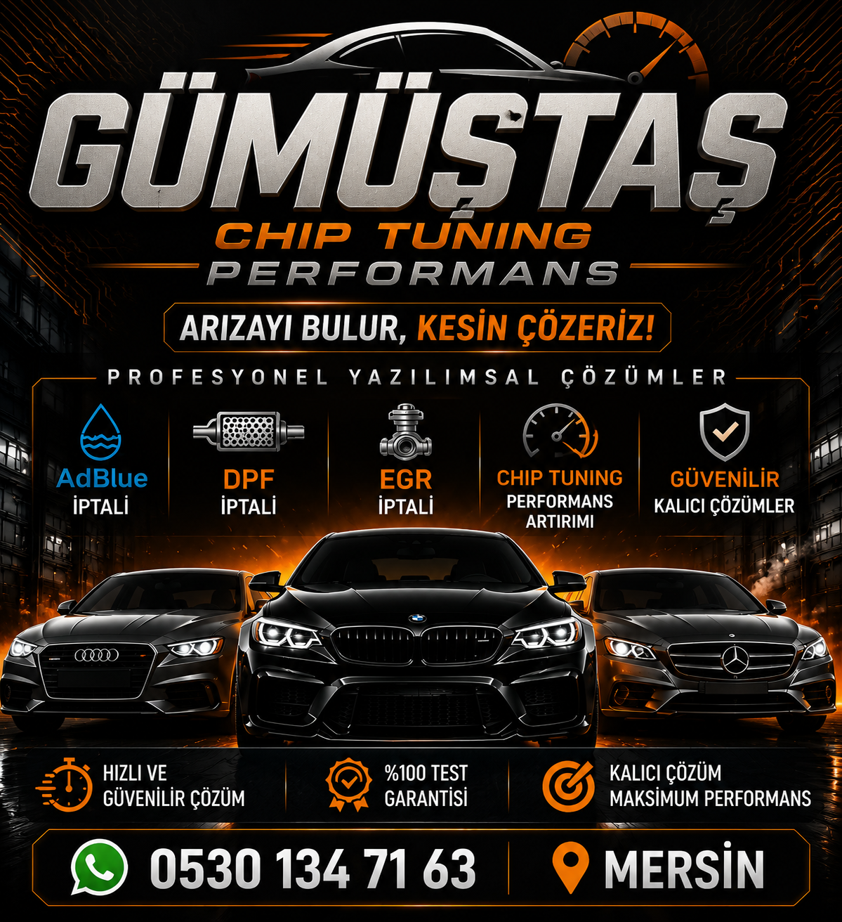 Chip Tuning Nedir? Mersin Gümüştaş Elektronik ile Profesyonel Performans Artışı