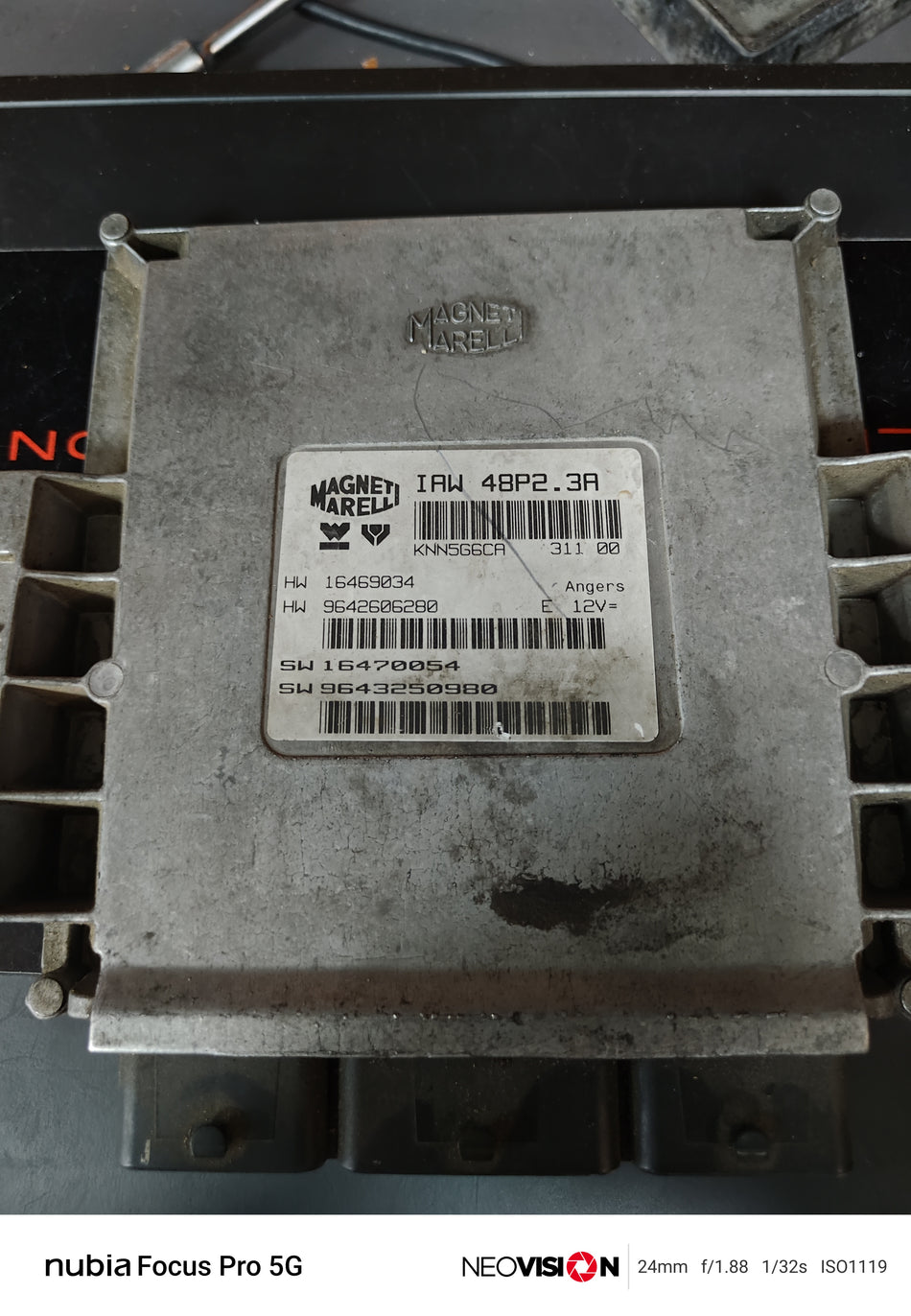 Magneti Marelli IAW 48P2.3A Motor Beyni ECU 9642606280 16469034