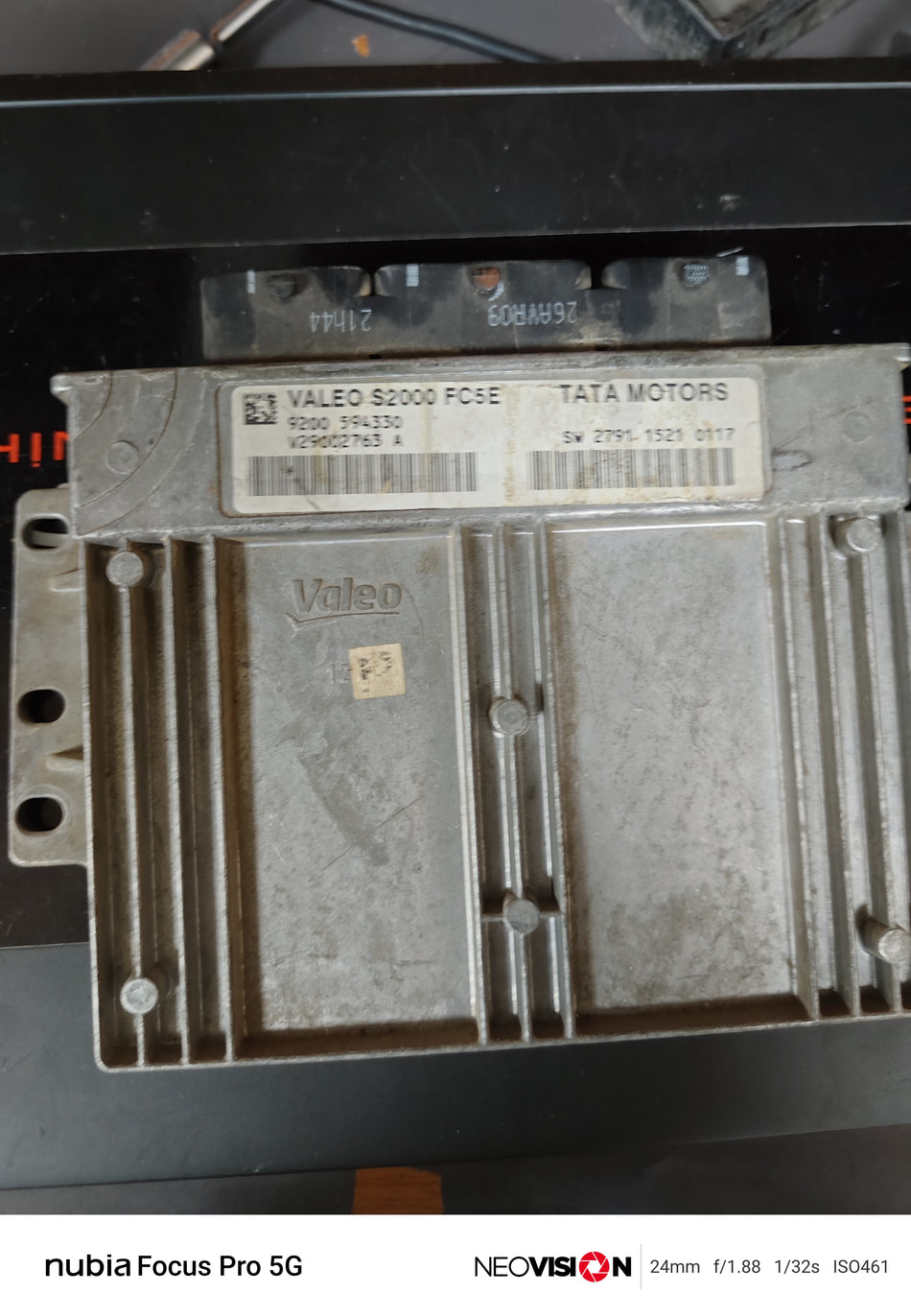 VALEO S2000 FCSE Tata Motors Motor Beyni ECU 260M09  V29032763A