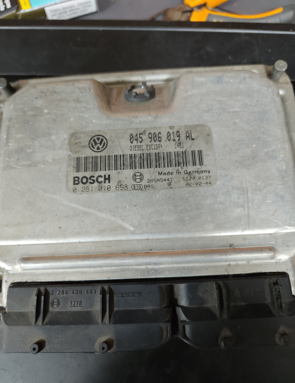 045 906 019 AL Bosch EDC15P Volkswagen Dizel Motor Beyni ECU 0281010698