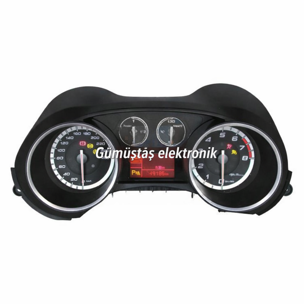 50516476 – Gösterge paneli (kilometre saati) | Alfa Romeo MiTo (955) 2008 uyumlu – orijinal çıkma ve test edilmiş