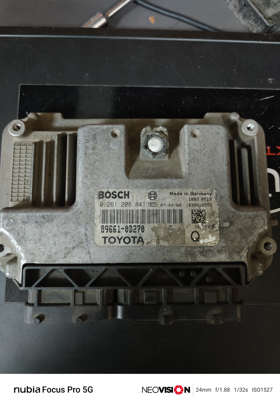 89661-0D270 Bosch 0 261 208 841 Toyota Motor Beyni ECU