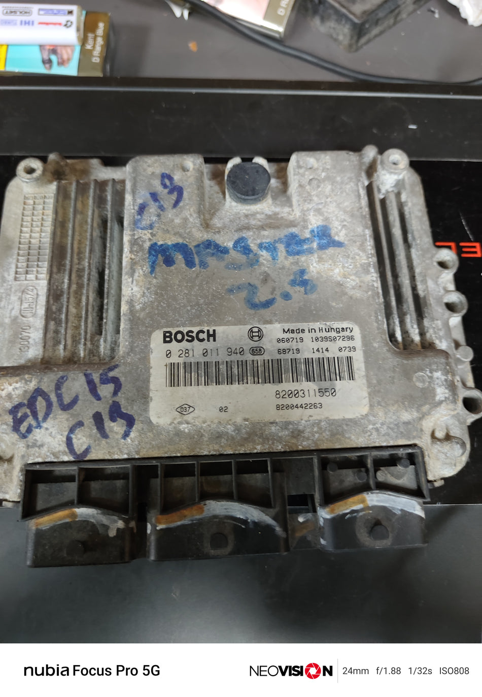 8200311550 8200442263 Bosch 0 281 011 940 Renault Motor Beyni ECU